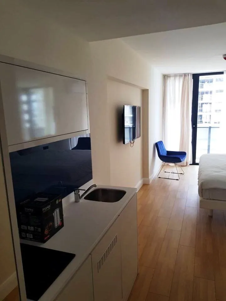 Orbi city, Apartment with sea view — ფოტო 24