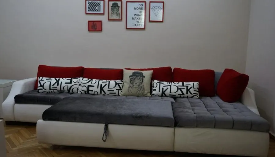 White tiger in  center Tbilisi — ფოტო 10