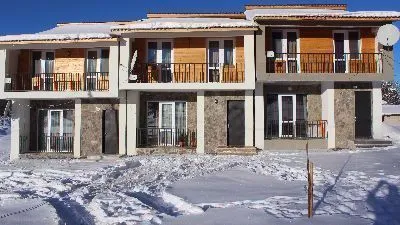 კოტეჯი ბაკურიანში - სახლი ტყის პირას — ფოტო 1